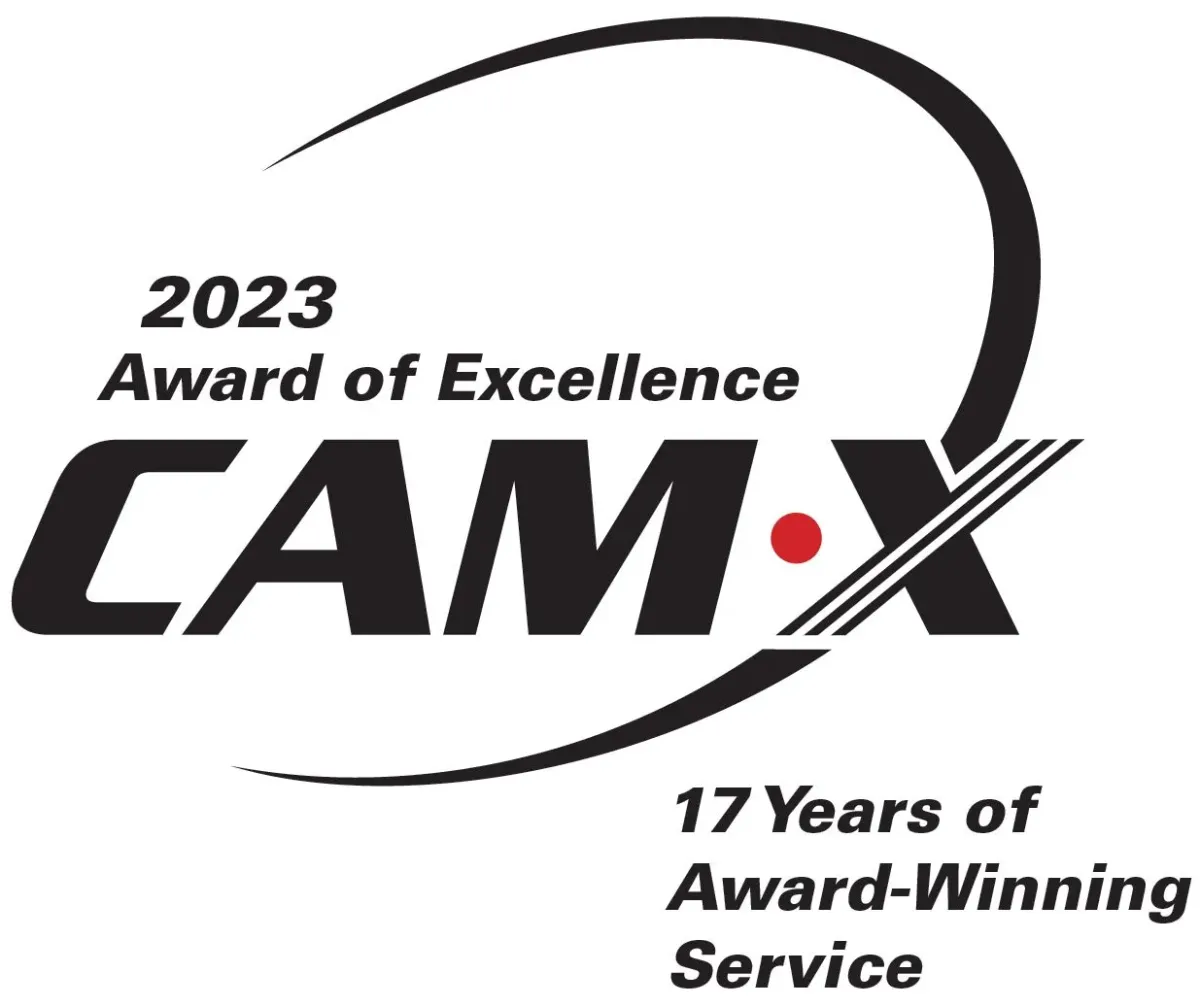 CAM-X Platinum Award - 16 Consecutive Years